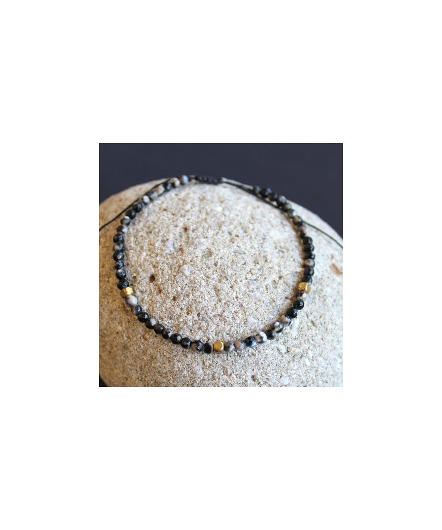 Bracelet Jaspe zébré