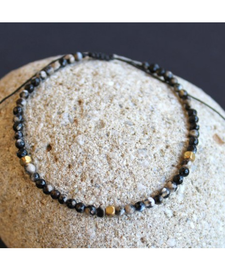 Bracelet Jaspe zébré