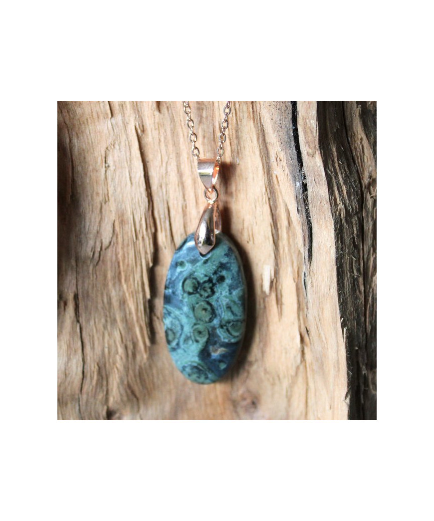 Pendentif Jaspe Kambaba ou Kambabala