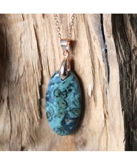 Pendentif Jaspe Kambaba ou Kambabala