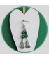 Boucles d'Oreilles en Fuchsite