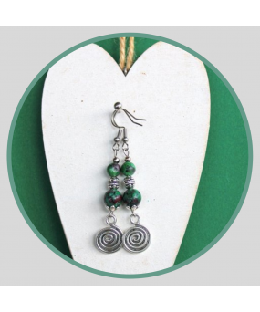 Boucles d'Oreilles Spirales...