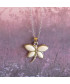 Pendentif Libellule en Howlite
