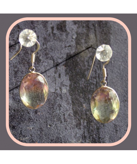 Boucles d'Oreilles en Tourmaline