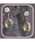 Boucles d'Oreilles en Tourmaline