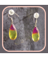 Boucles d'Oreilles en Tourmaline