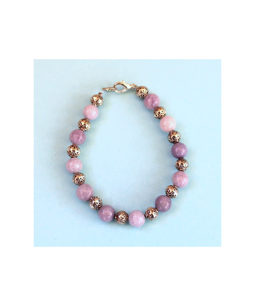 Bracelet en Kunzite