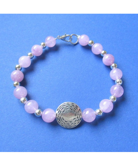 Bracelet en Kunzite