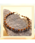 Bracelet en pierre de bois fossilisé
