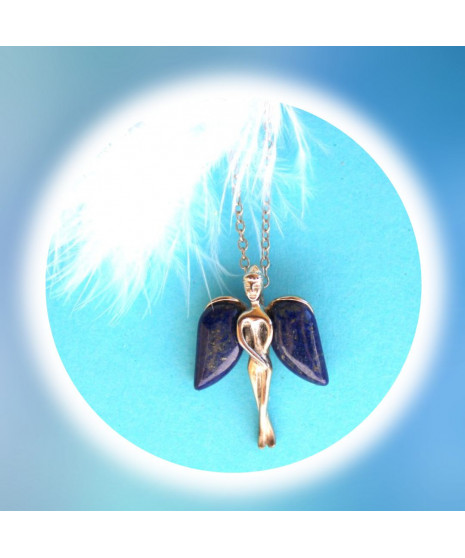 Pendentif Ange en Lapis Lazuli