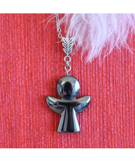 Pendentif Ange Hématite