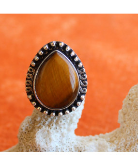 Bague en Œil de tigre
