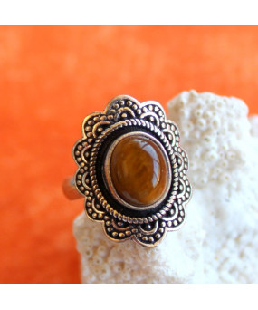 Bague en Œil de tigre