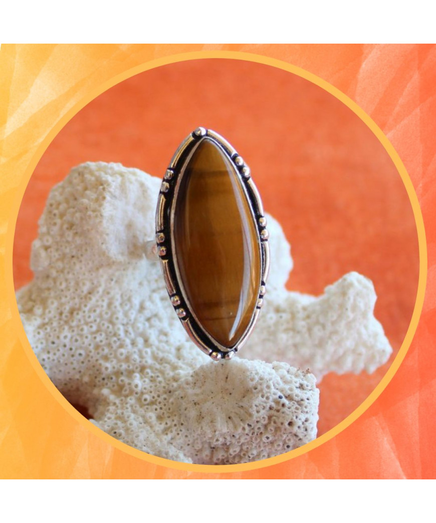 Bague en Œil de tigre