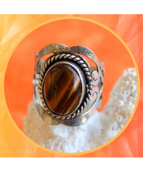 Bague en Œil de tigre