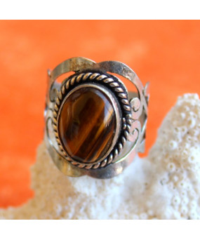 Bague en Œil de tigre