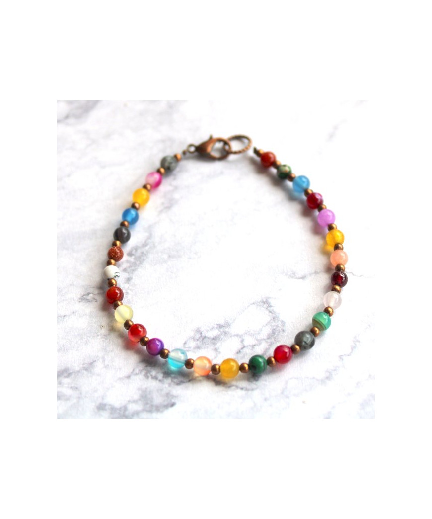 Bracelet multicolore