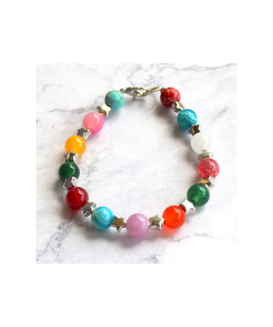 Bracelet multicolore