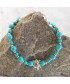 Bracelet Tortue en Turquoise