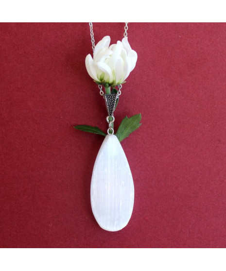 Pendentif Sélénite