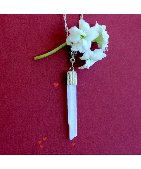 Pendentif Sélénite