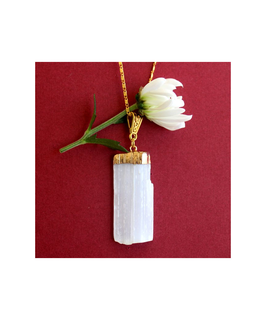 Pendentif Sélénite