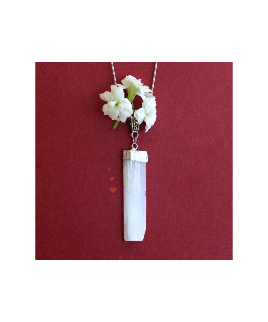 Pendentif Sélénite