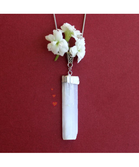 Pendentif Sélénite
